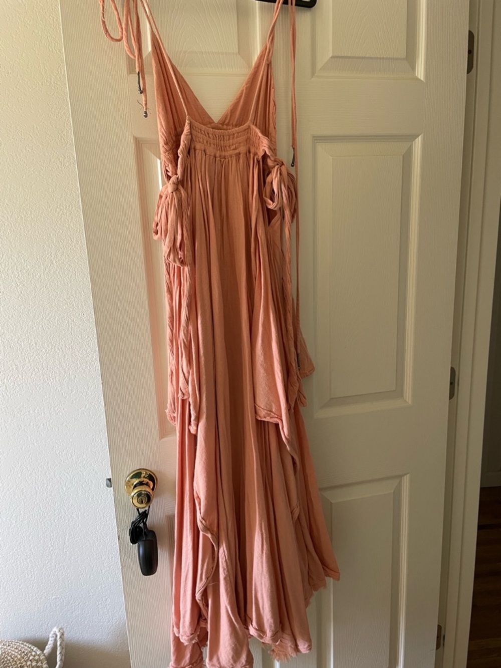 Endless Summer Tropical Heat Dress in salmon/peachy pink size XS - Picture 5 of 11
